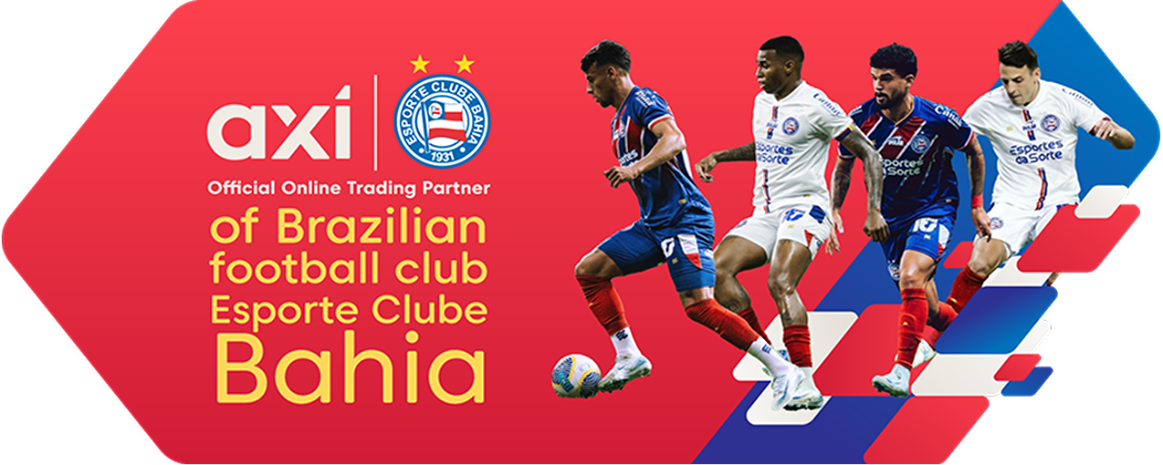 Axi offcial  Online Trading  Partner of Brazilian football club Esporte Clube Bahia